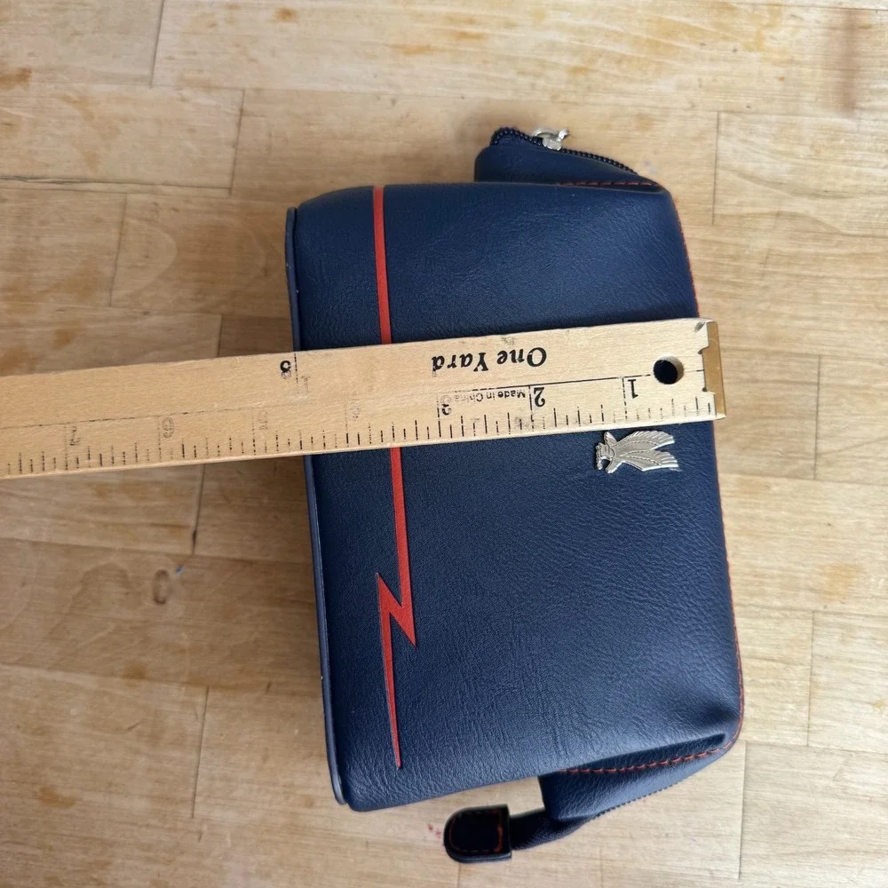 American Airlines Centennial Premium Cabin Amenity Kit Bag Zip 6.5x4.5